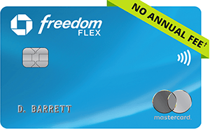 Chase Freedom Flex® card art