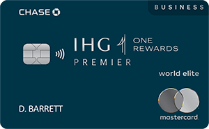 IHG One Rewards Premier Business Credit Card card art